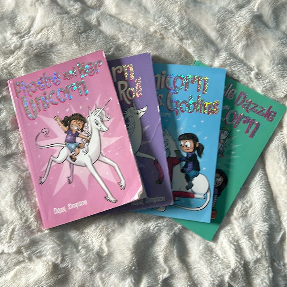 Phoebe and her unicorn books